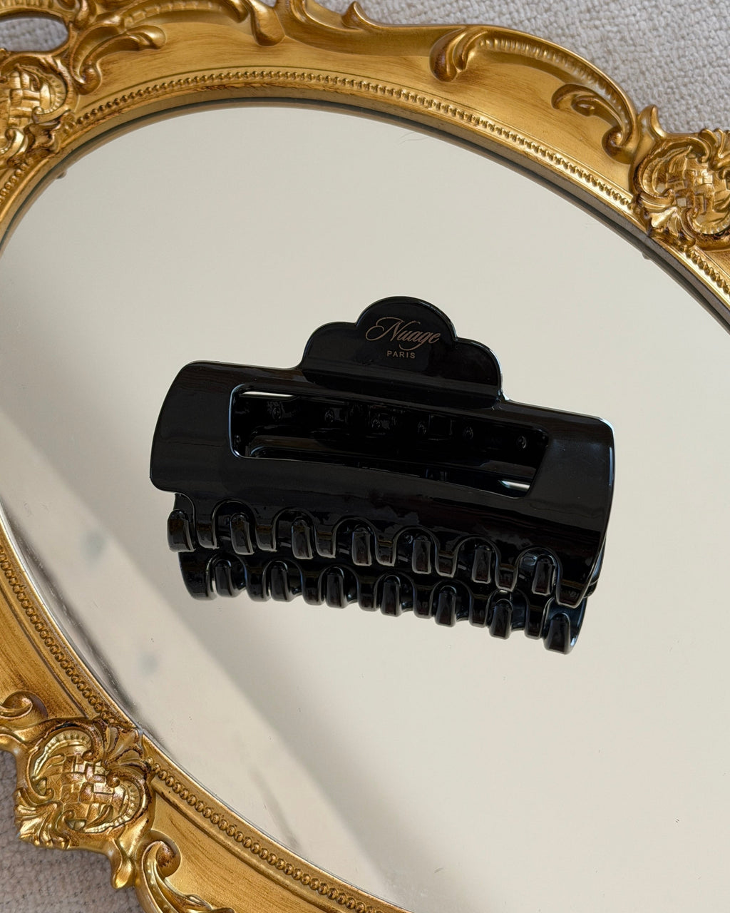 Élégance Haarklammer - Noir